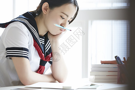 女孩们学生少女学校女孩高中学习图片