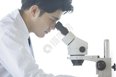 科学研究机构实验显微镜图片