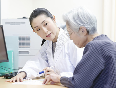 室内诊断病人骨科检查女医生图片