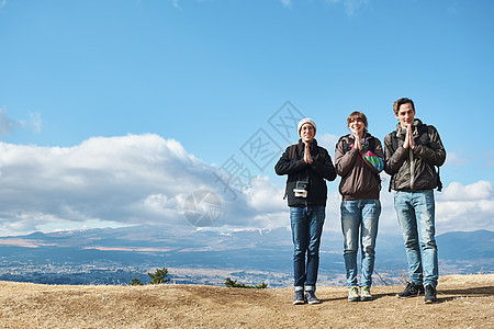 预期通体问候富士山外国人联合肖像画像图片