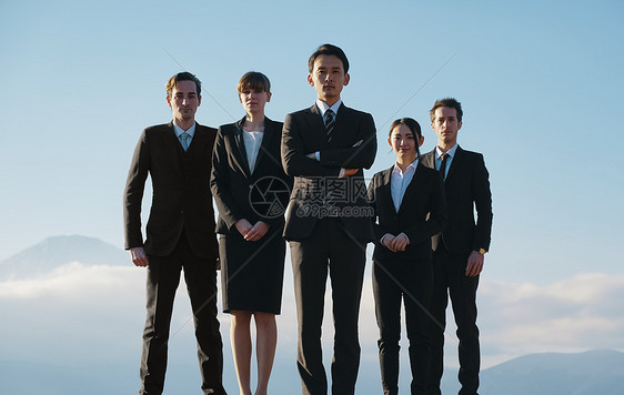日本工作女企业家全球商业形象fujisan图片