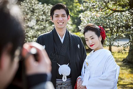 日本服饰情侣写真图片