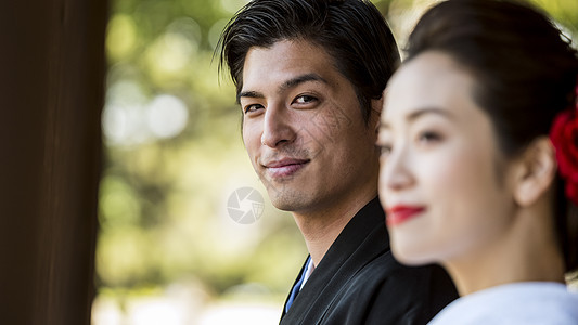 和风婚礼服饰图片