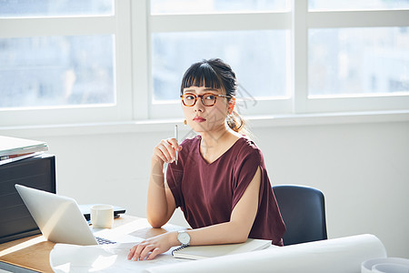 女企业家天建筑师创意女商人图片