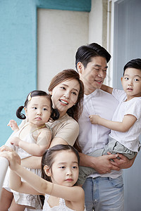 儿子文科硕士近距离生活家庭韩国人图片