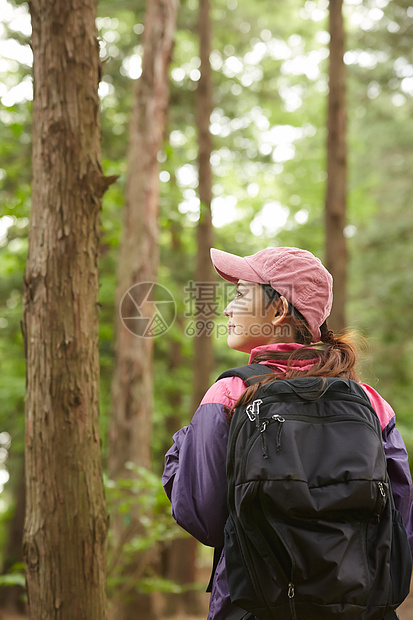 享受休假文稿空间女户外休闲图片