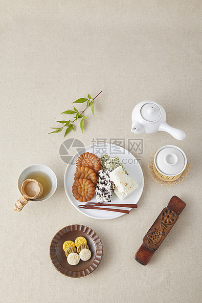 韩国传统小吃图片