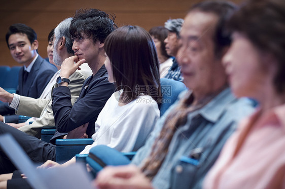 商业亚洲人学术大会会议商务研讨会图片