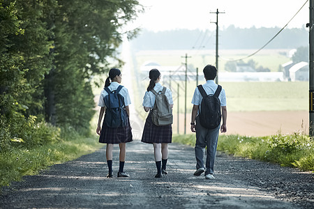 澳洲校服背影图片