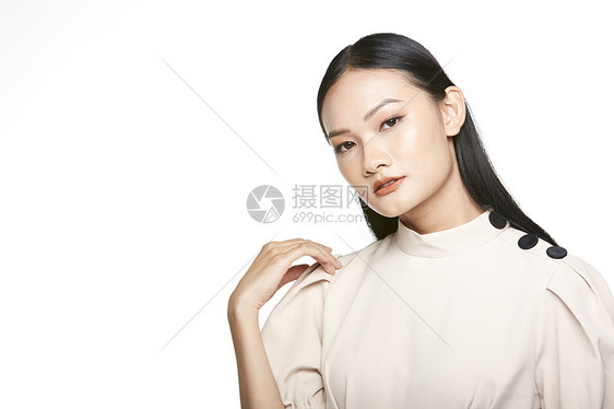 时尚美女美妆图片