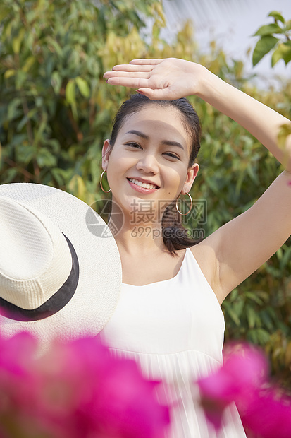 性感美女度假形象图片