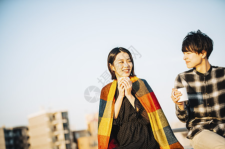 甜蜜的情侣生活图片