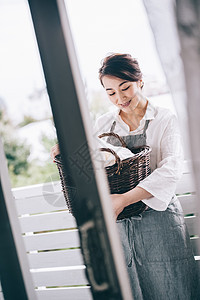 窗微笑文稿空间女生活洗涤图片