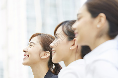 女士们空白部分美丽女商务面试图片