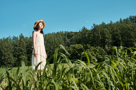 女人北海道旅行图片