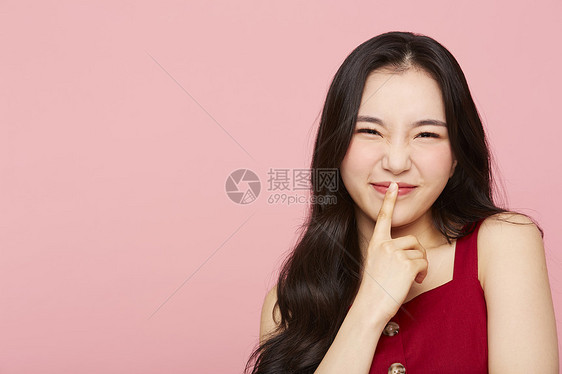 笑脸亚洲三十几岁女肖像系列图片