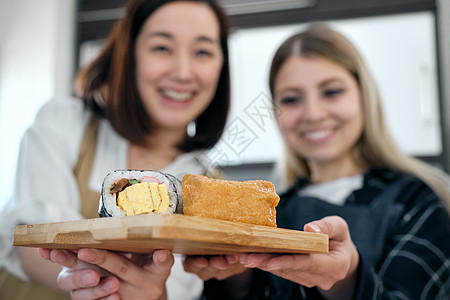 游客日本食品观光外国人入境日本烹饪班图片