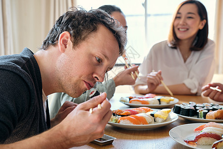 文稿空间日本菜肴饮食外国人入境日本烹饪班餐图片