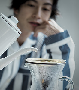 米餐厅瘦身男生活方式咖啡图片