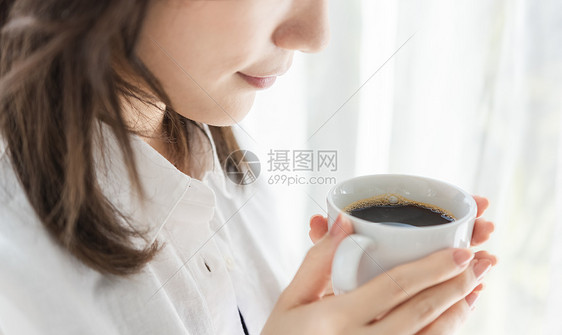 协会成员精美年轻女生活方式茶时间图片