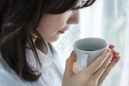 茶点日本人空白部分女生活方式茶时间图片