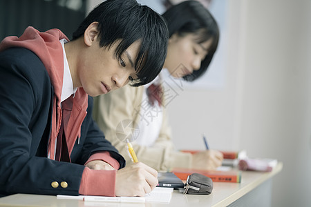 校服男人留白高中生学习补习班预备学校图片