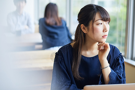 商务白领的商业女人图片