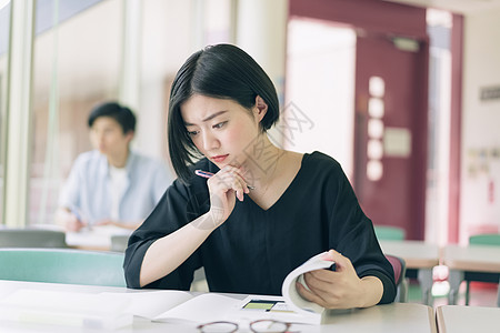 准备教书自助餐厅精美女大学生学习摄影合作keisenjogakuen大学图片