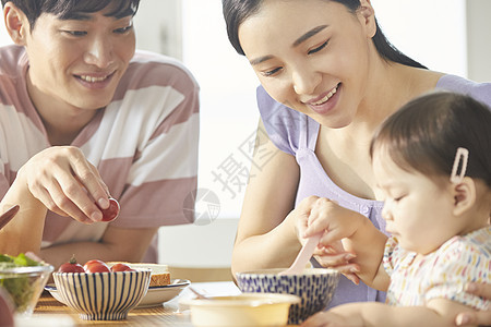 餐亚洲幼儿家庭生活食品图片