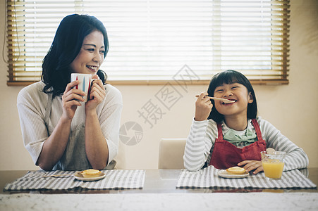 天孩子下午茶时间亲子生活方式组图片