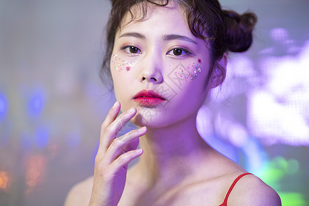 美妆色彩创意图片