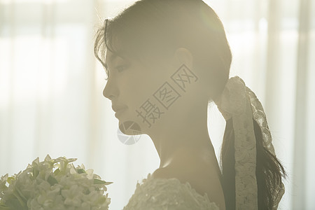 亚洲人婚姻服务耳环生活方式女人婚礼图片