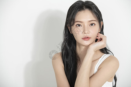 时尚美女妆容高清图片下载 正版图片 摄图网