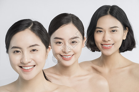 女士们女生人物美女模特组合图片素材