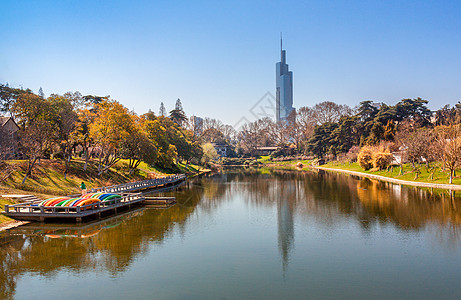 国家4A级旅游风景区南京玄武湖图片