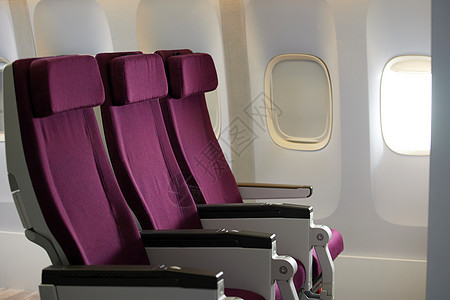 飞机经济舱座椅图片