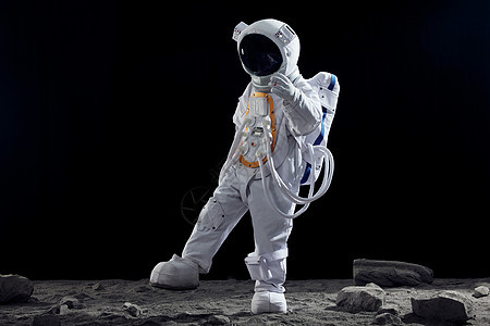 创意宇航员太空漫步图片