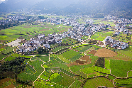 贵州兴义市万峰林村落背景图片