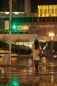 雨后阳光背影图片图片