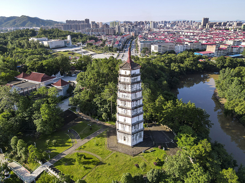 航拍江西瑞金共和国摇篮5A景区图片