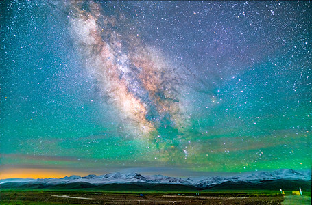 夜晚的星空星空银河背景