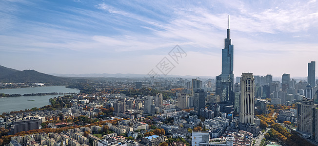 南京紫峰大厦建筑背景图片