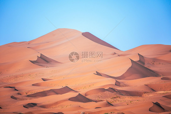 沙漠地形风光图片
