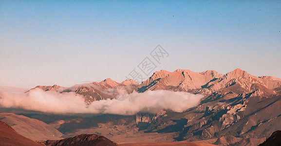 甘南山川自然风光背景图片