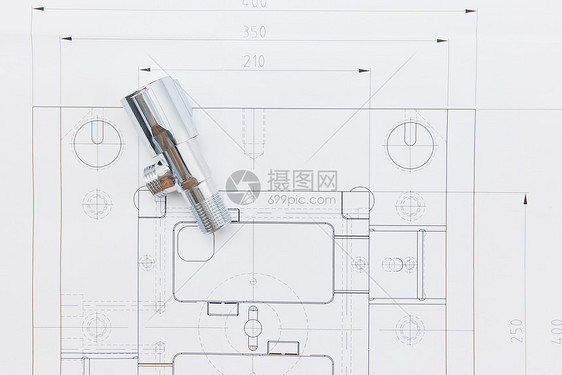 工程设计制图纸工具图片