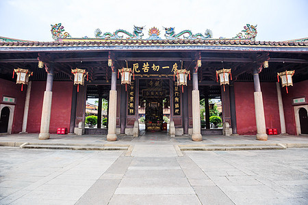 潮州开元寺古建筑图片