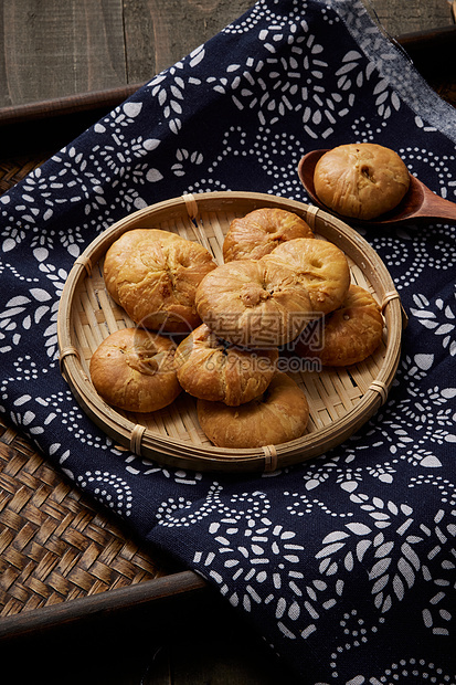 特色小吃烧饼图片