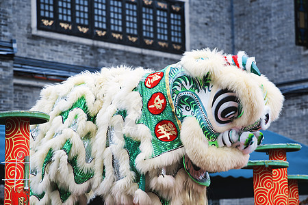 佛山舞狮背景图片