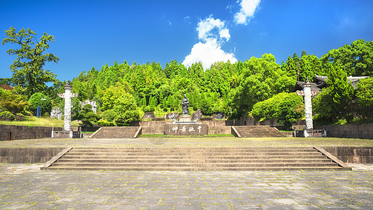 5A风景区刘伯温故居广场雕像图片