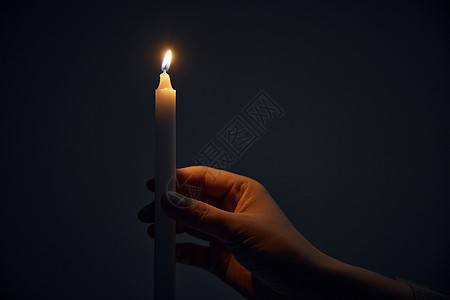 祈福蜡烛背景图片